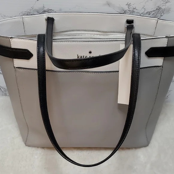 Kate Spade Staci Colorblock laptop tote bag - Picture 10 of 11